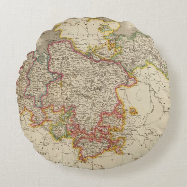 Northern Germany Round Cushion (Front)
