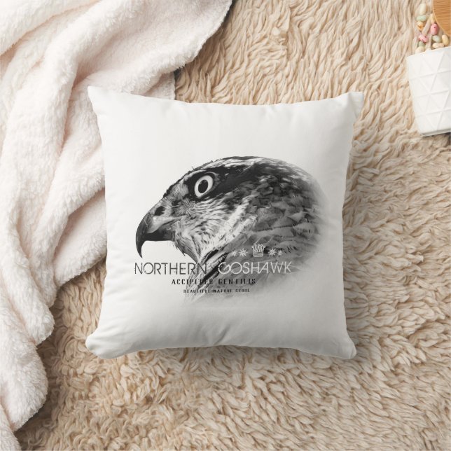 Northern Goshawk  Cushion (Blanket)