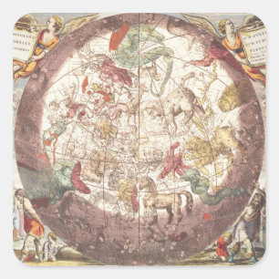 Northern Hemisphere, from 'The Celestial Square Sticker
