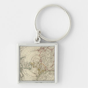 Northern Hemisphere Key Ring