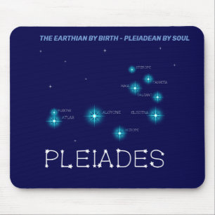 Northern Hemisphere Pleiades Star Formation Mouse Pad
