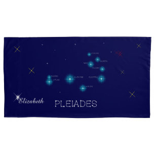 Northern Hemisphere Pleiades Star Formation Pillowcase