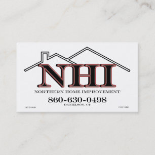 Northern Home Improvement Business Card