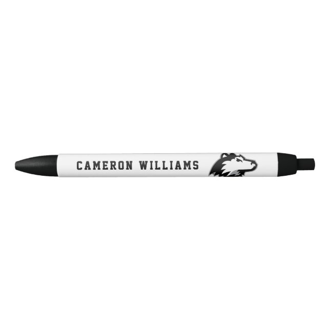 Northern Illinois Huskies Black Ink Pen (Front)