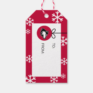 Northern Illinois Huskies Christmas Gift Tags
