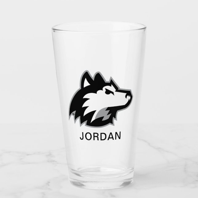 Northern Illinois Huskies Glass (Front)