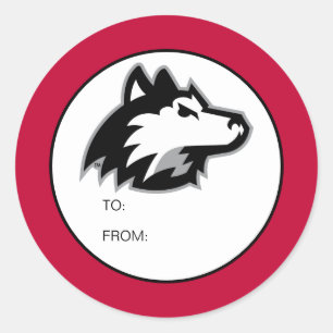 Northern Illinois Huskies Graduation Classic Round Sticker