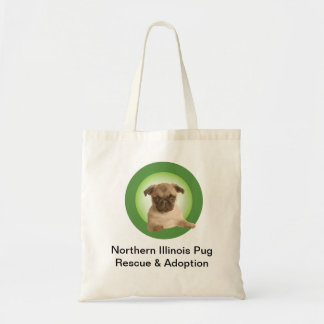 Northern Illinois Pug Rescue Tote Bag