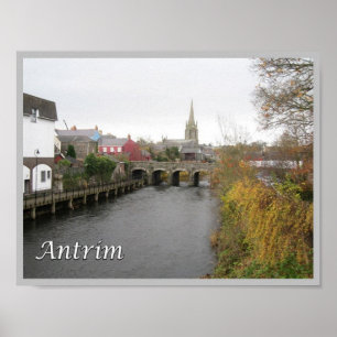 Northern Ireland - Antrim - Poster