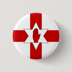 Northern Ireland Badge - Star & Hand on Cross