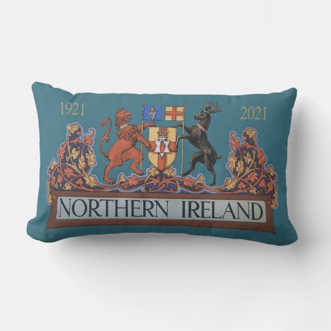 Northern Ireland centenary cushion (Front)