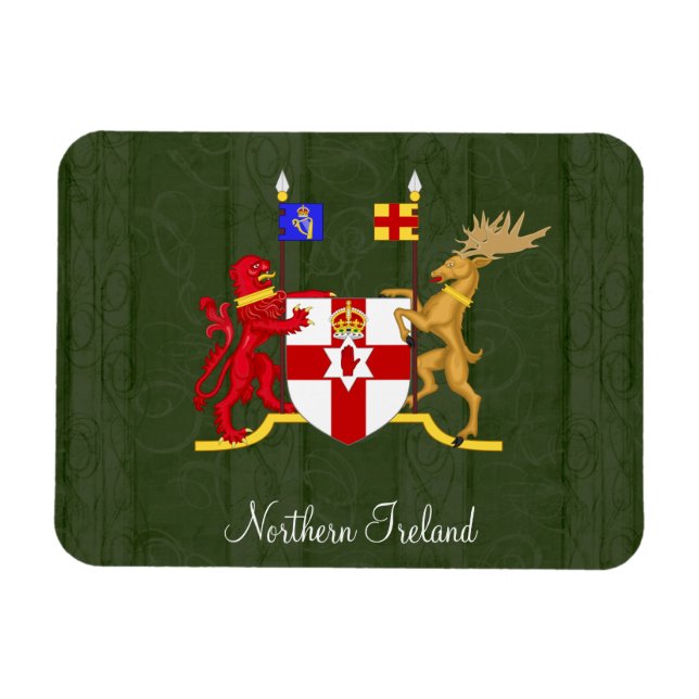 Northern Ireland Coat of Arms Magnet (Horizontal)