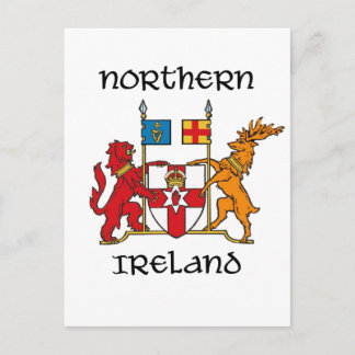 Northern Ireland - coat of arms/symbol/emblem Postcard