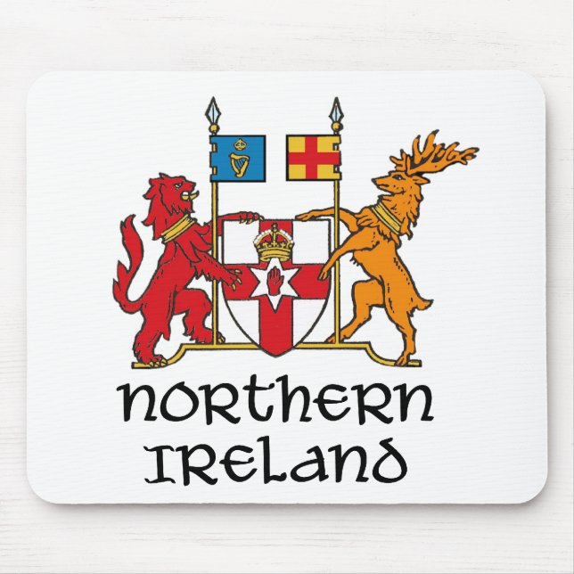 NORTHERN IRELAND - flag/coat of arms/emblem/symbol Mouse Pad (Front)