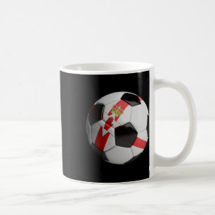 Northern Ireland Flag Footll Soccer Ll Coffee Mug