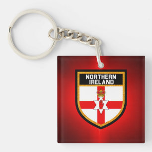 Northern Ireland Flag Key Ring