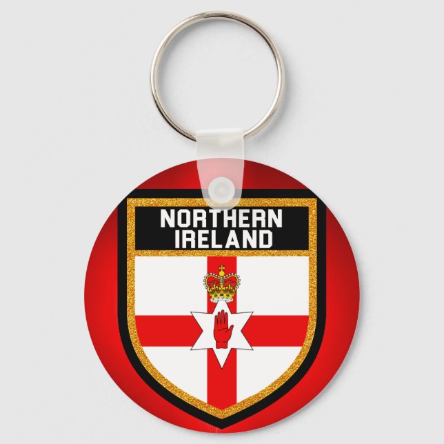 Northern Ireland Flag Key Ring (Front)
