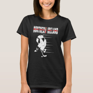 Northern Ireland Ice Hockey Fans Proud Hockey Team T-Shirt