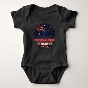 Northern Ireland Irish Australian Australia Flag Baby Bodysuit
