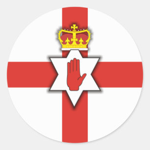 Northern Ireland Pride Classic Round Sticker