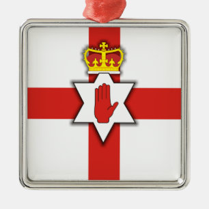 Northern Ireland Pride Metal Tree Decoration