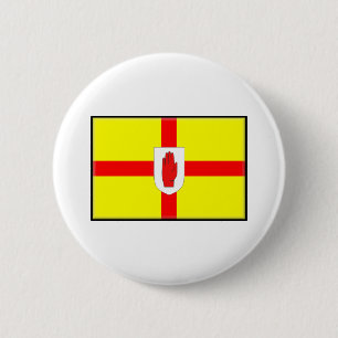 Northern Ireland (Ulster) Flag 6 Cm Round Badge