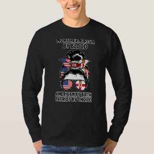 Northern Irish Blood American Nothernirish Roots T-Shirt