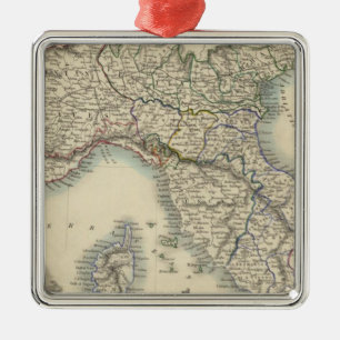 Northern Italy 4 Metal Ornament