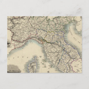 Northern Italy 4 Postcard