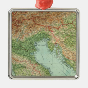 Northern Italy, Austria, &c Metal Tree Decoration