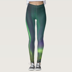 Northern light, aurora borealis leggings
