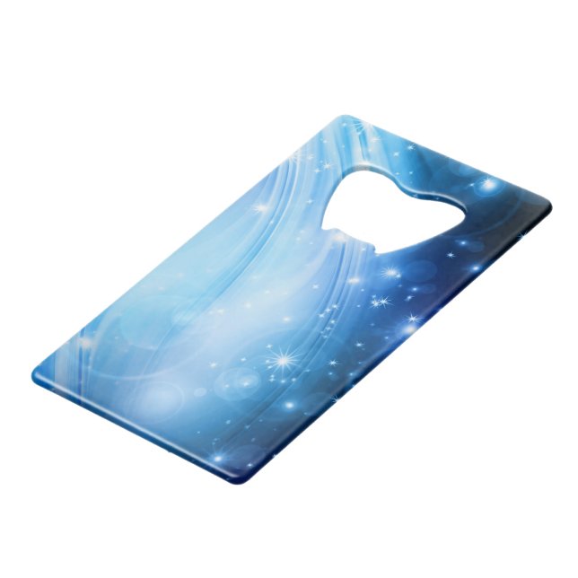 Northern Light Stars blue + your text & ideas (Front Angled)