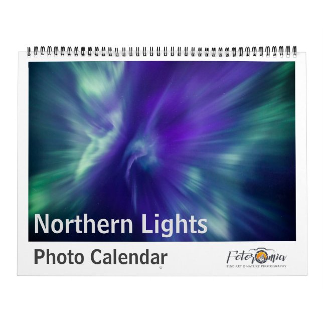 Northern Lights 2026 Calendar (Cover)