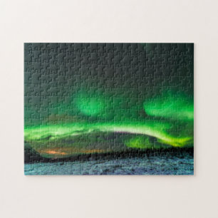 Northern Lights Aurora Borealis Abisko Sweden Jigsaw Puzzle