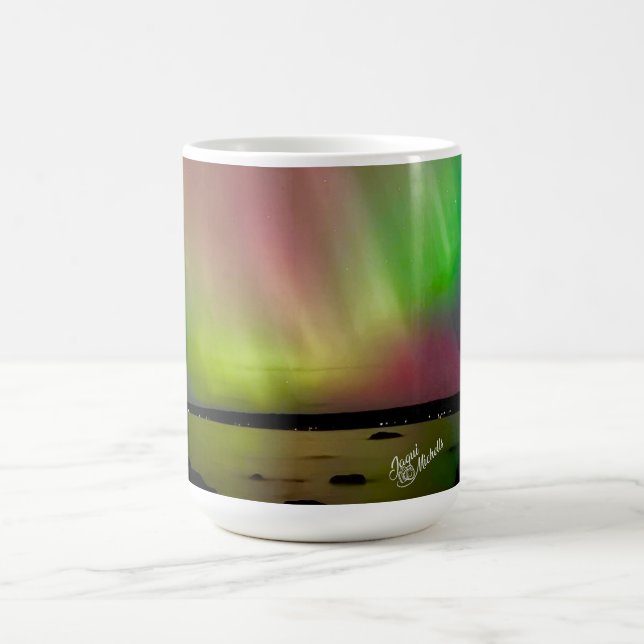 Northern Lights Aurora Borealis Color Change Mug (Center)