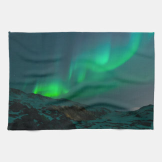 Northern Lights Aurora Borealis Custom Personalise Tea Towel