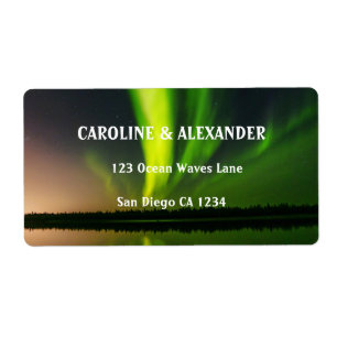 Northern Lights Aurora Borealis Night Sky Wedding