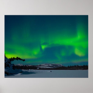 Northern Lights (Aurora borealis) Poster