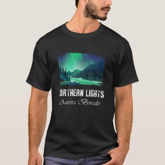Northern Lights Aurora Borealis T-Shirt