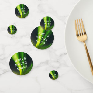 Northern Lights Aurora Borealis Wedding Confetti