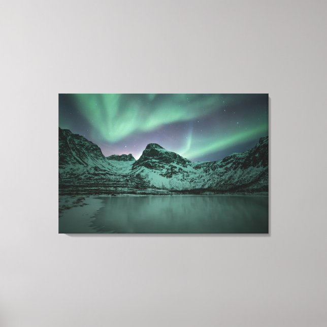 Northern Lights Canvas Print (Front)