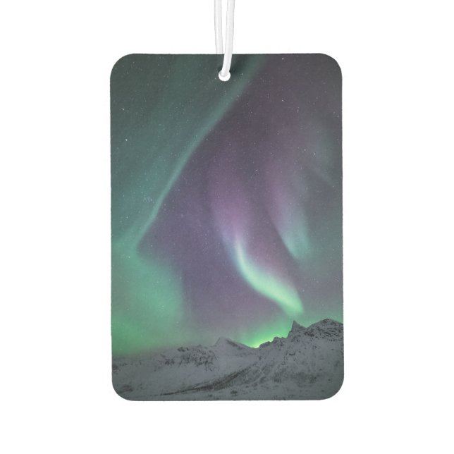 Northern Lights  Car Air Freshener (Back)