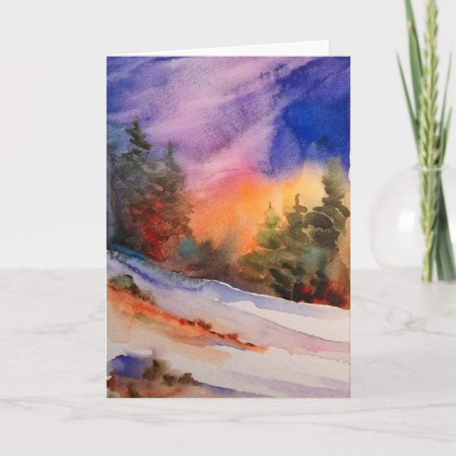 Northern Lights Card (Front)