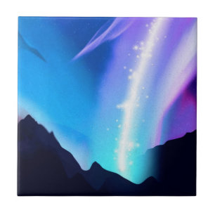 Northern Lights Ceramic Tile