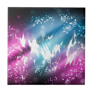 Northern lights ceramic tile