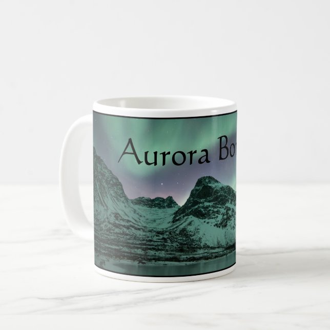 Northern Lights Coffee Mug (Front Left)