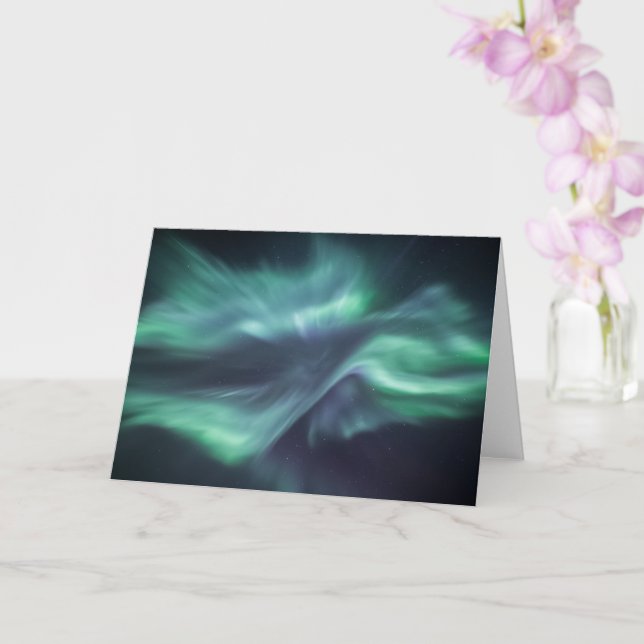 Northern Lights Corona Card (Orchid)