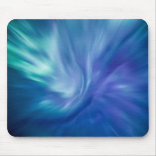 Northern Lights Corona Mouse Pad