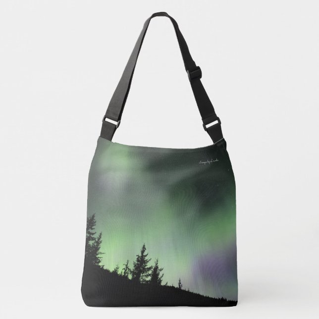 Northern Lights Crossbody Bag (Front)