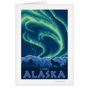 Northern Lights - Curry, Alaska